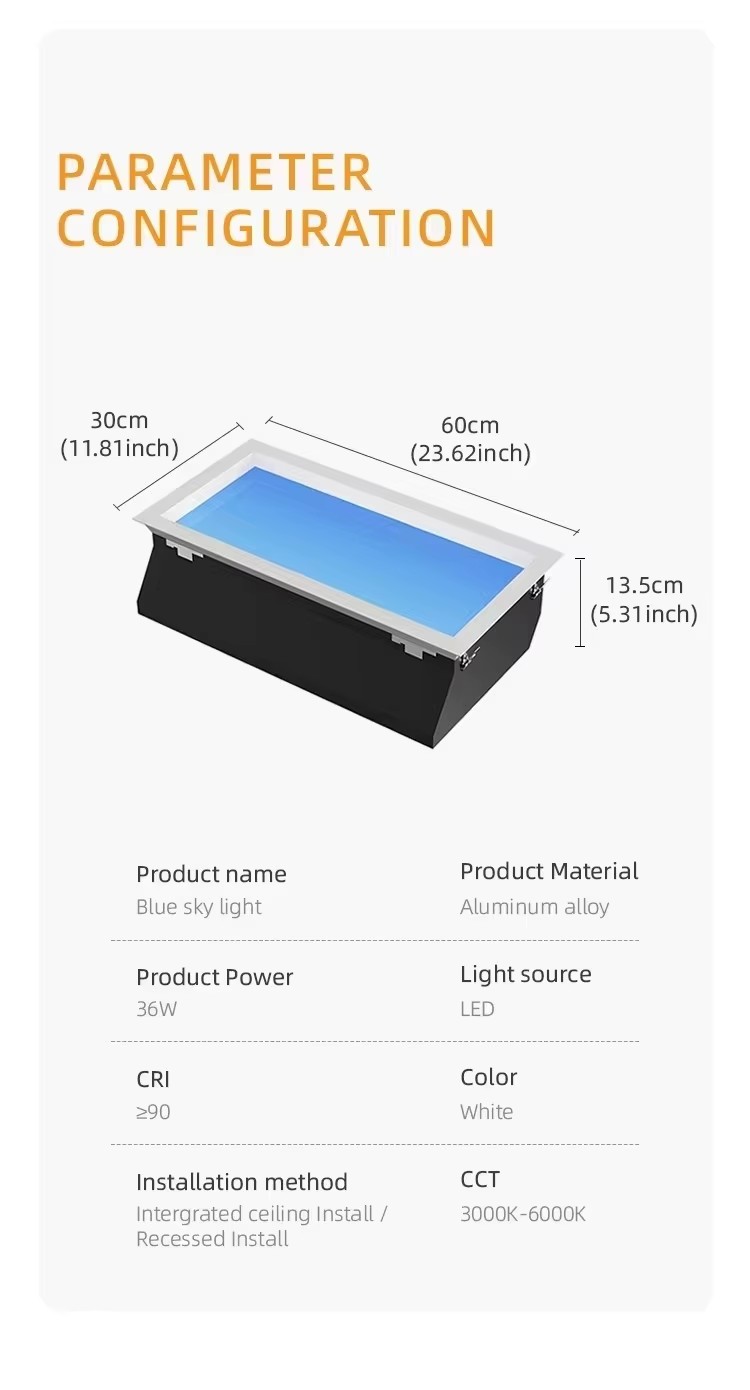LED Blue Sky Light SL-005 detail image 1