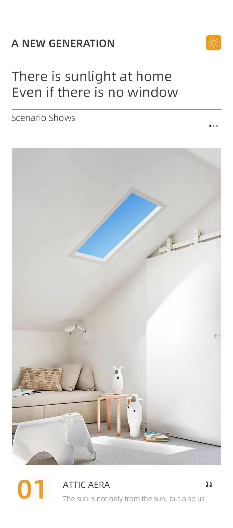LED Blue Sky Light SL-007 detail image 3