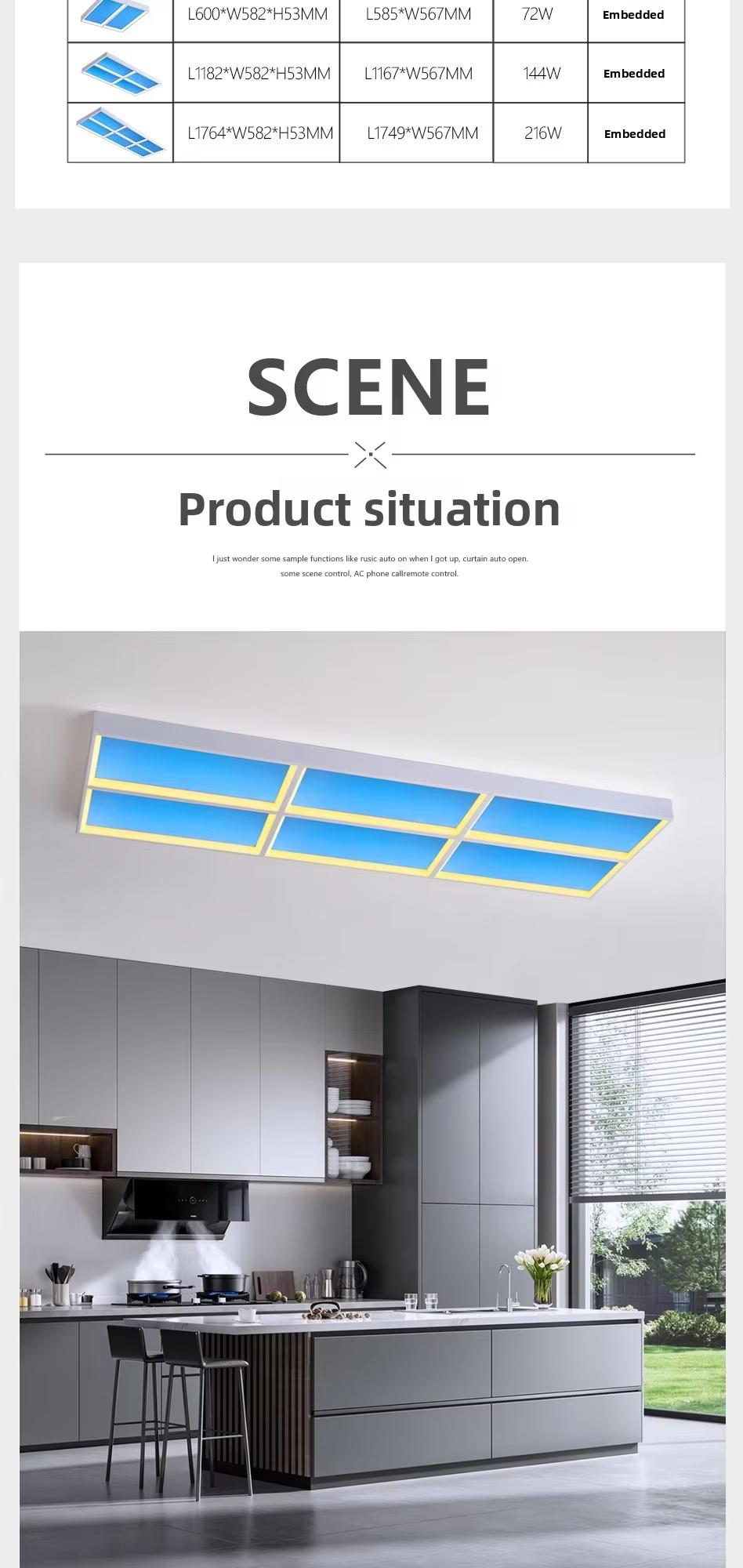 LED Blue Sky Light SL-031 detail image 2